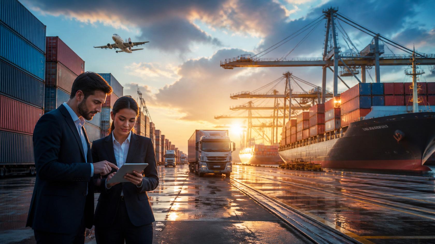Customs documentation and container inspection